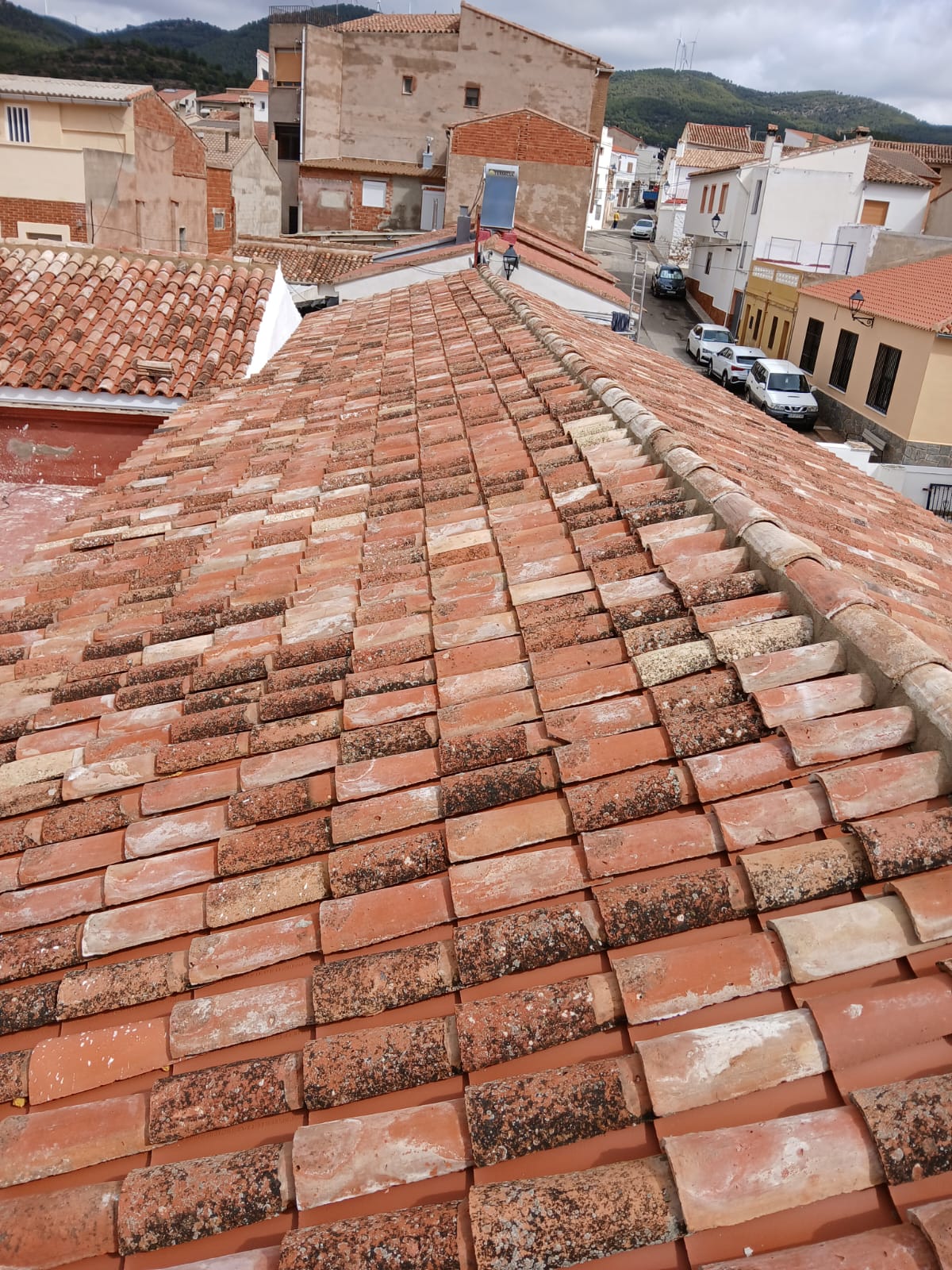 Tejados y cubiertas en Poblados Marítimos
